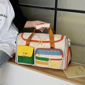 FitnessOnTheGo Spacious Travel Duffel for Workouts and Getaways